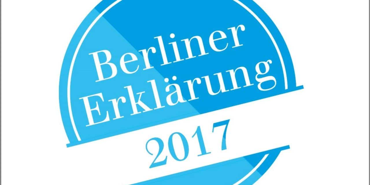 Berliner Erklärung 2017