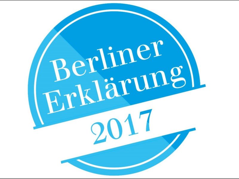 Berliner Erklärung 2017