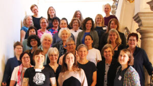 Gruppenbild aller Delegierten der Konferenz der Landesfrauenräte